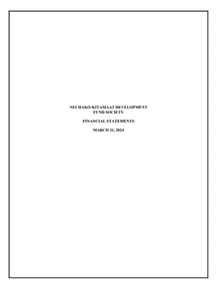 NKDF March 31, 2024 Audited Financial Statements